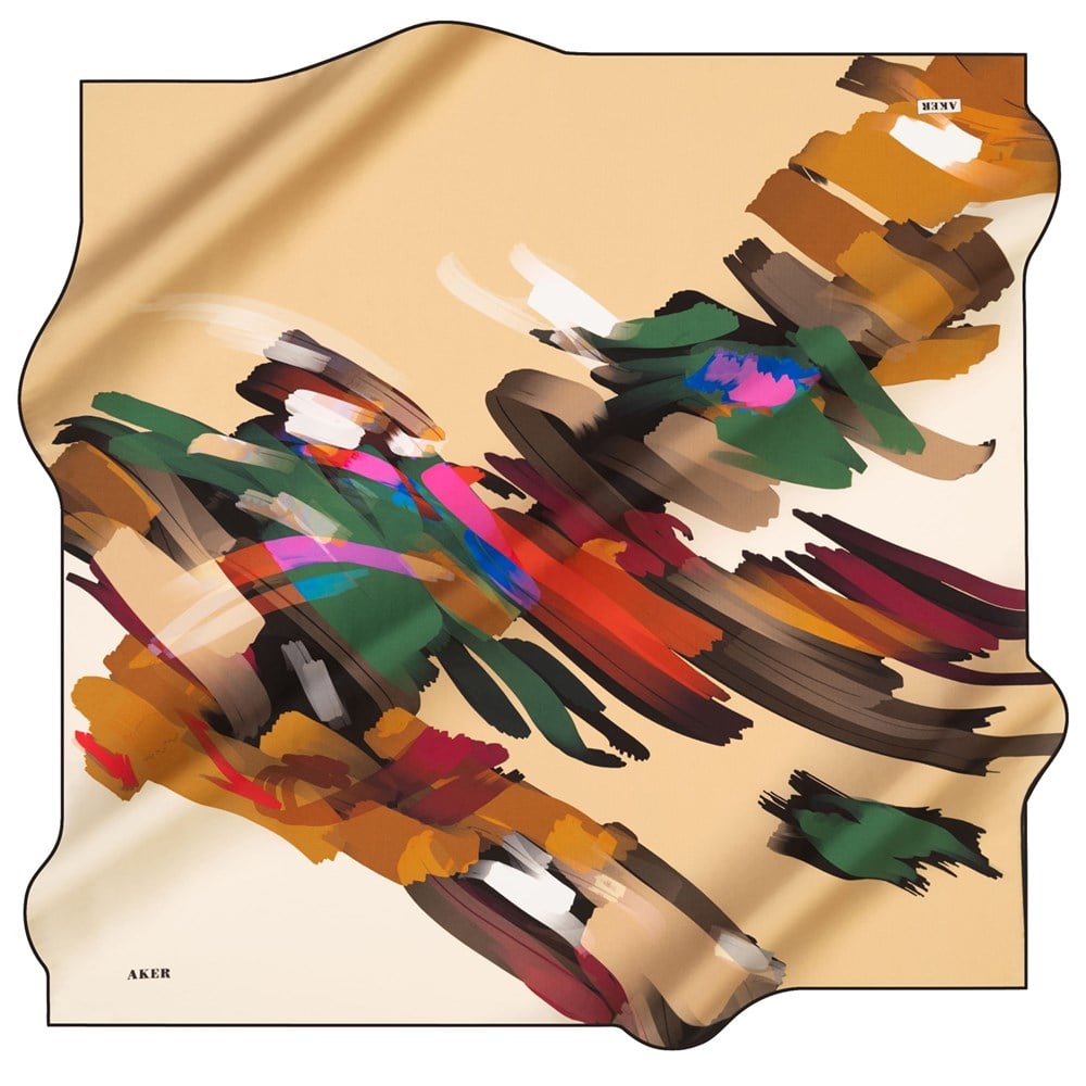 Aker Silk Scarf - 2021 Spring-Summer - 8295701-313 - Satin