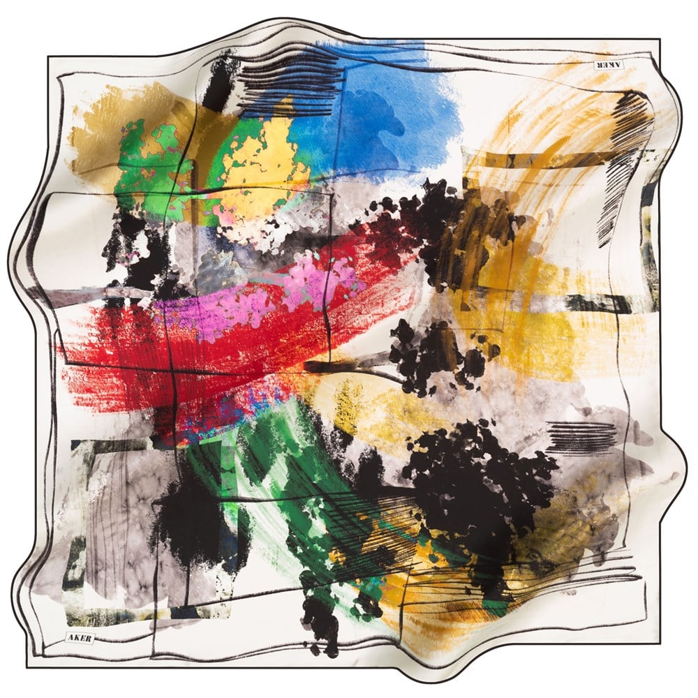 Aker Silk Scarf - 2021 Spring-Summer - 8239713-915 - Twill