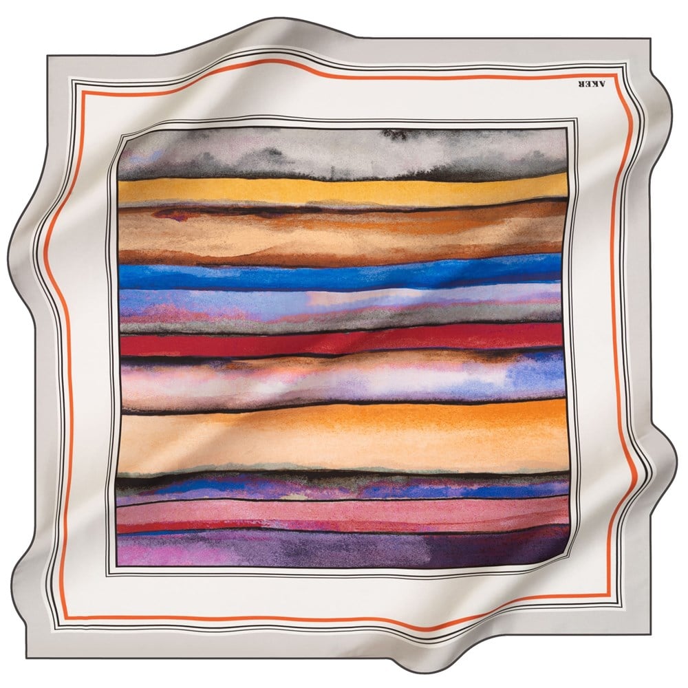 Aker Silk Scarf - 2021 Spring-Summer - 8231701-371 - Satin