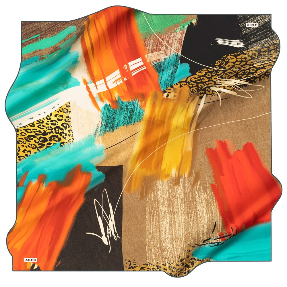 Aker Silk Scarf - 2021 Spring-Summer - 8297713-951 - Twill