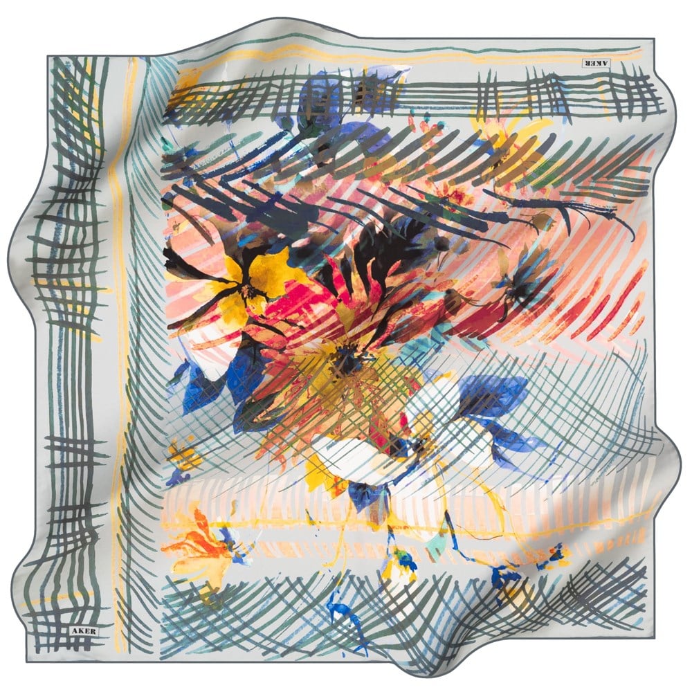 Aker Silk Scarf - 2021 Spring-Summer - 8198713-971 - Twill