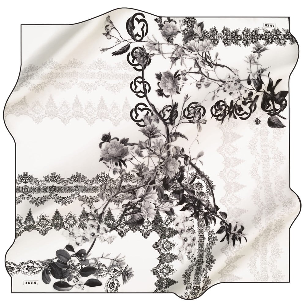 Aker Silk Scarf - 2021 Spring-Summer - 8208701-311 - Satin