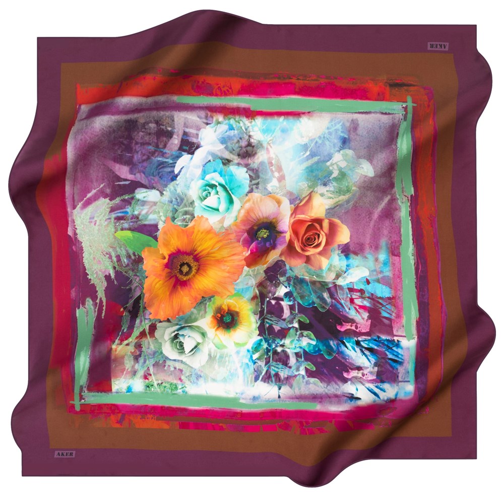 Aker Silk Scarf - 2021 Spring-Summer - 8309713-992 - Twill