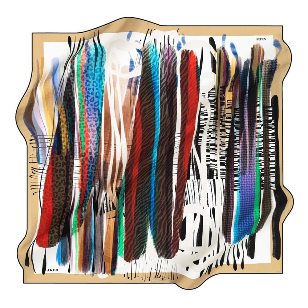 Aker İpek Eşarp - 2021/2022 Sonbahar-Kış - 8358701-313 - Sura