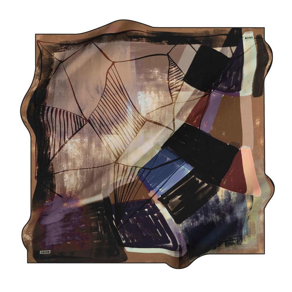 Aker Silk Scarf - 2021/2022 Fall-Winter - 8357701-314 - Satin