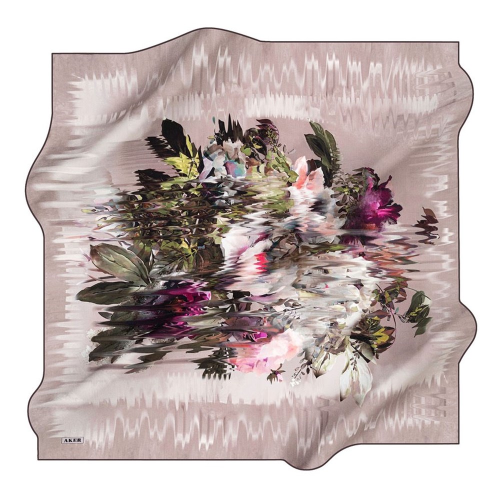 Aker Silk Scarf - 2021/2022 Fall-Winter - 6718701-391 - Satin