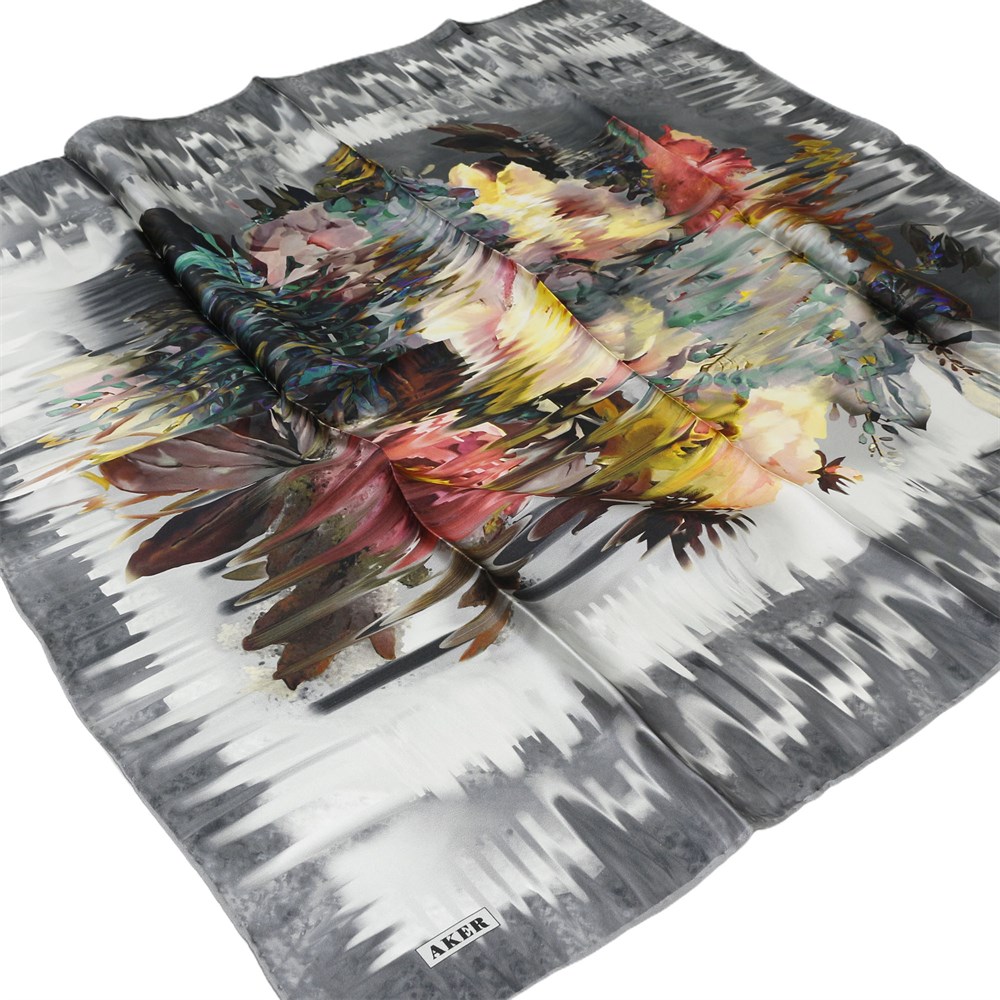 Aker Silk Scarf - 2021/2022 Fall-Winter - 6718701-372 - Satin