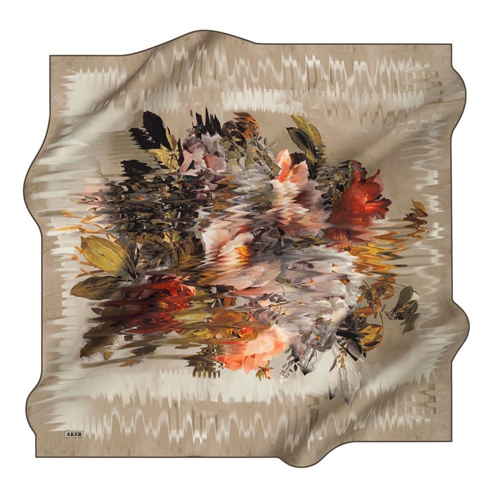 Aker Silk Scarf - 2021/2022 Fall-Winter - 6718701-351 - Satin