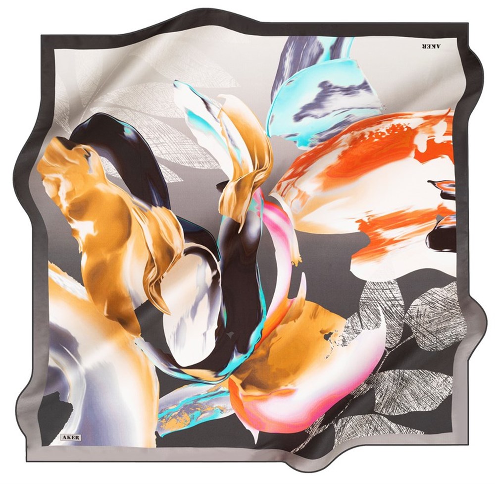 Aker İpek Eşarp - 2022 İlkbahar-Yaz - 6299701-371 - Sura