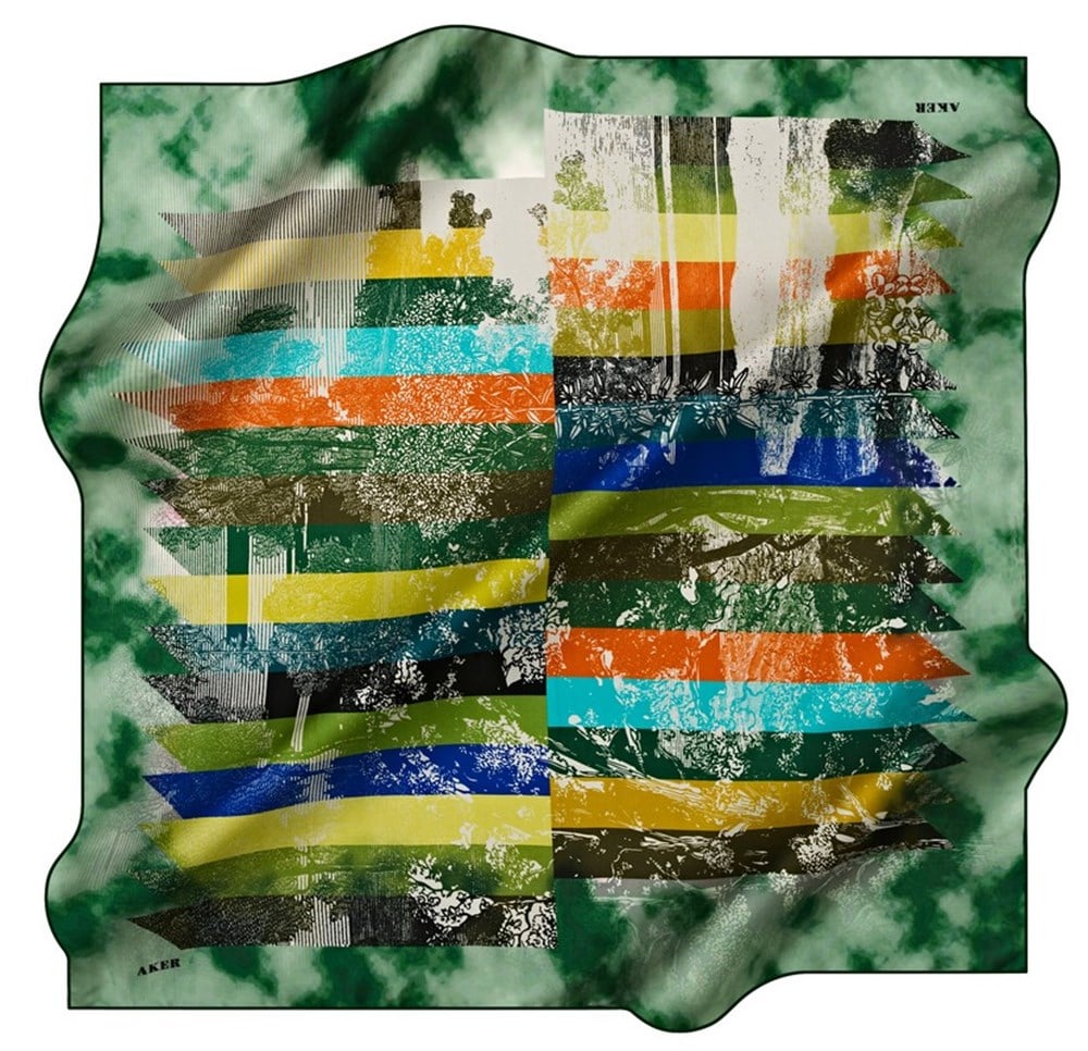 Aker İpek Eşarp - 2022/2023 Sonbahar-Kış - 8582701-351 - Sura