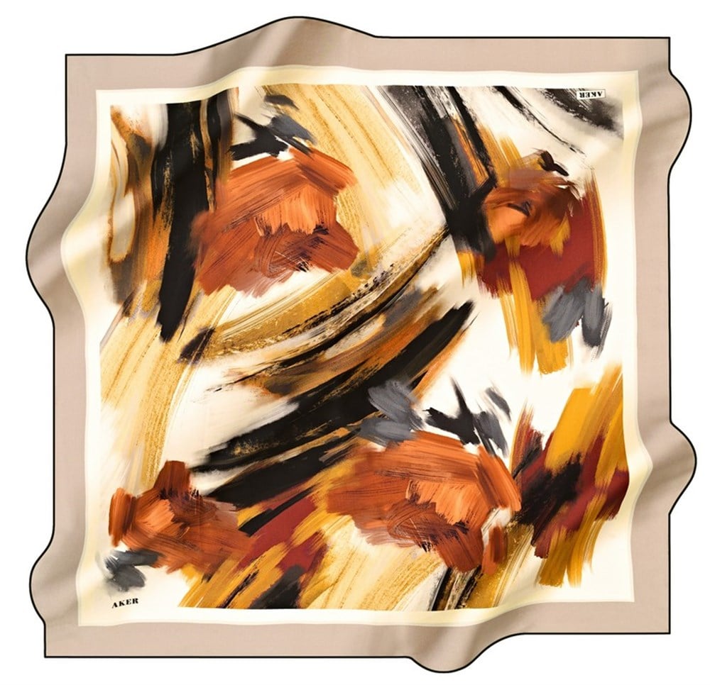 Aker İpek Eşarp - 2022/2023 Sonbahar-Kış - 8574713-911 - Tivil