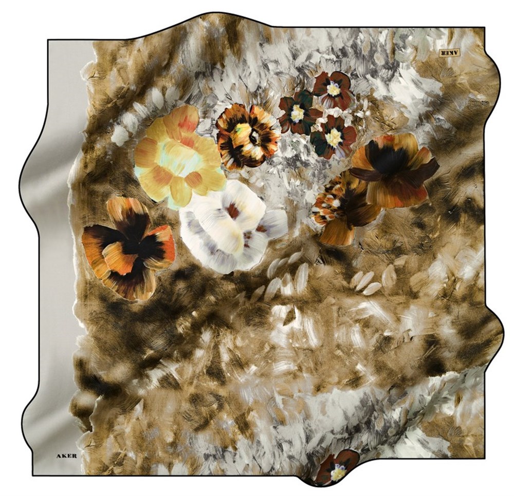 Aker İpek Eşarp - 2022/2023 Sonbahar-Kış - 7305701-312 - Sura