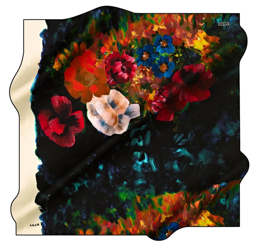 Aker İpek Eşarp - 2022/2023 Sonbahar-Kış - 7305701-311 - Sura