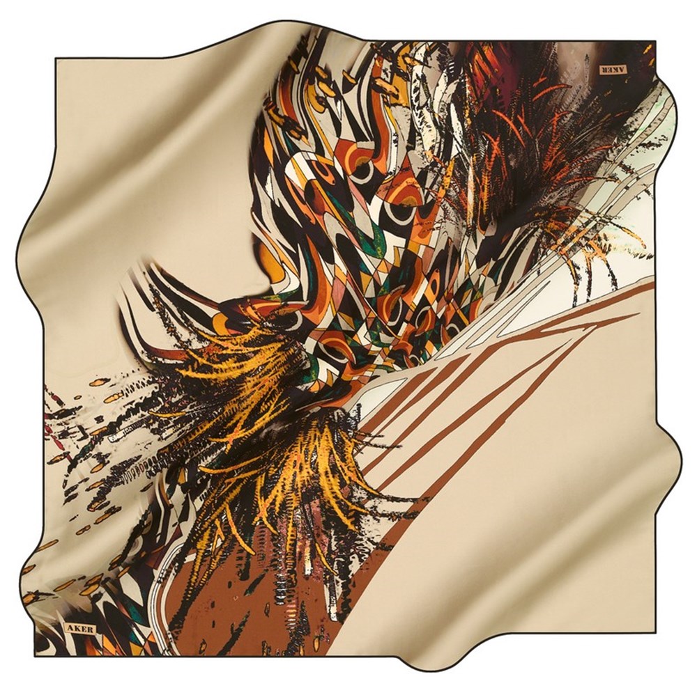 Aker İpek Eşarp - 2022/2023 Sonbahar-Kış - 8566701-312 - Sura