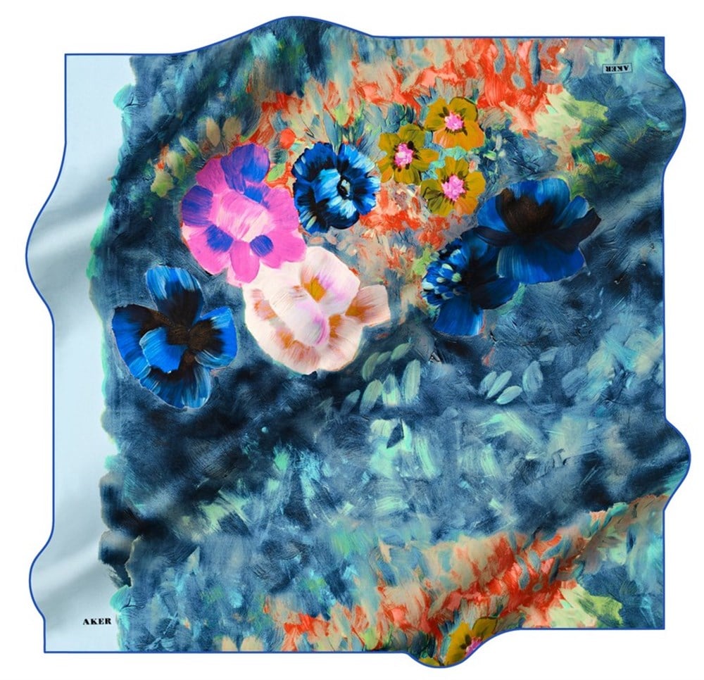 Aker İpek Eşarp - 2022/2023 Sonbahar-Kış - 7305701-321 - Sura