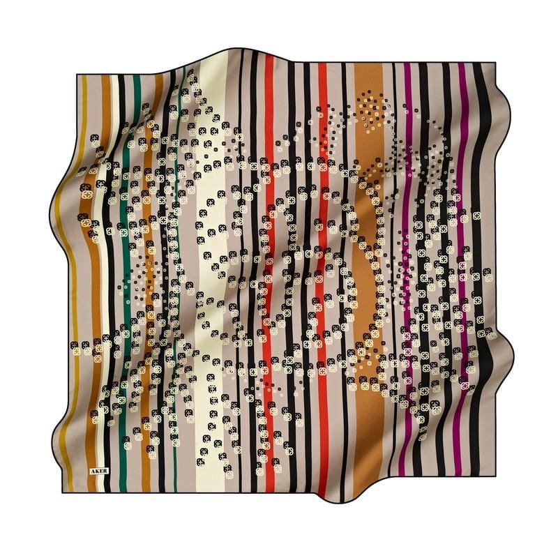 Aker Silk Scarf - 7978713-912 - Twill Silk