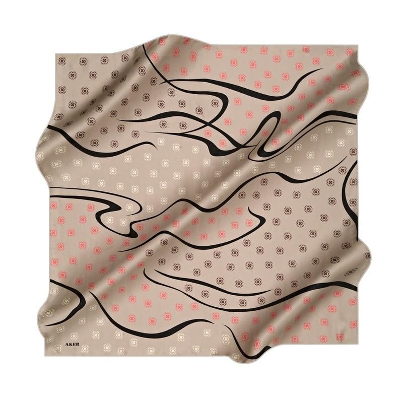 Aker Silk Scarf - 8673713-931 - Twill Silk