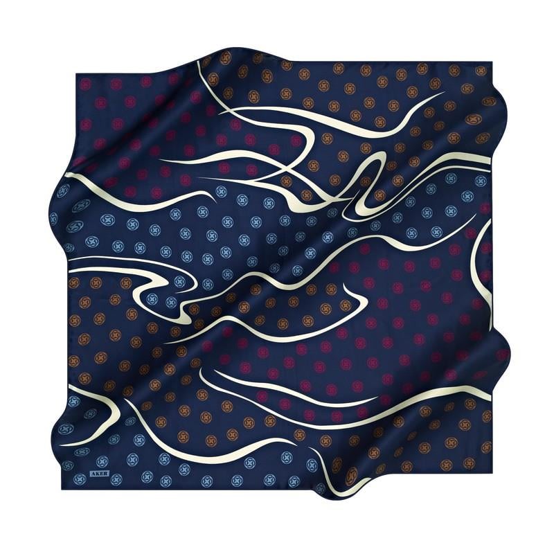 Aker Silk Scarf - 8673713-924 - Twill Silk
