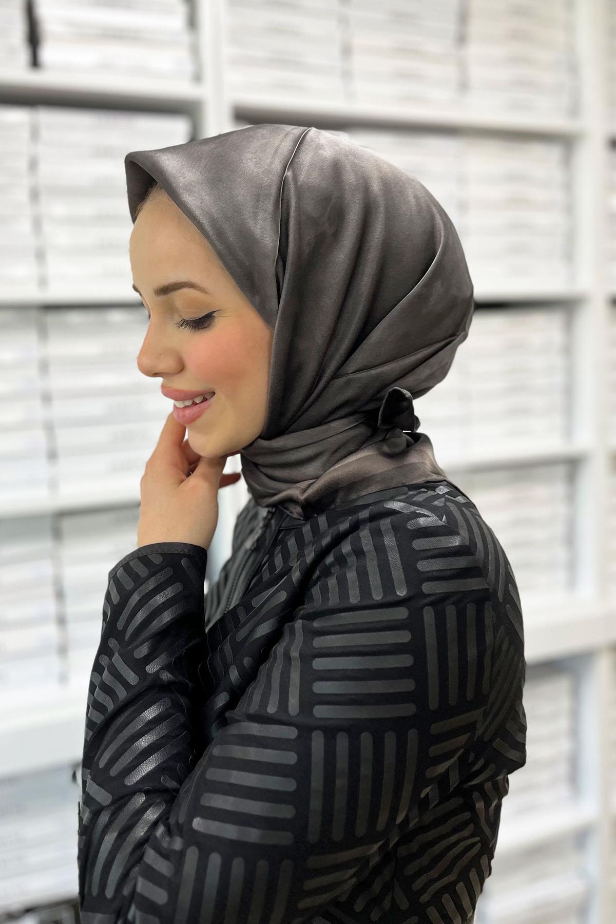 Aker İpek Eşarp - 2024 İlkbahar-Yaz - 8783757-331 - Taşlanmış Sura