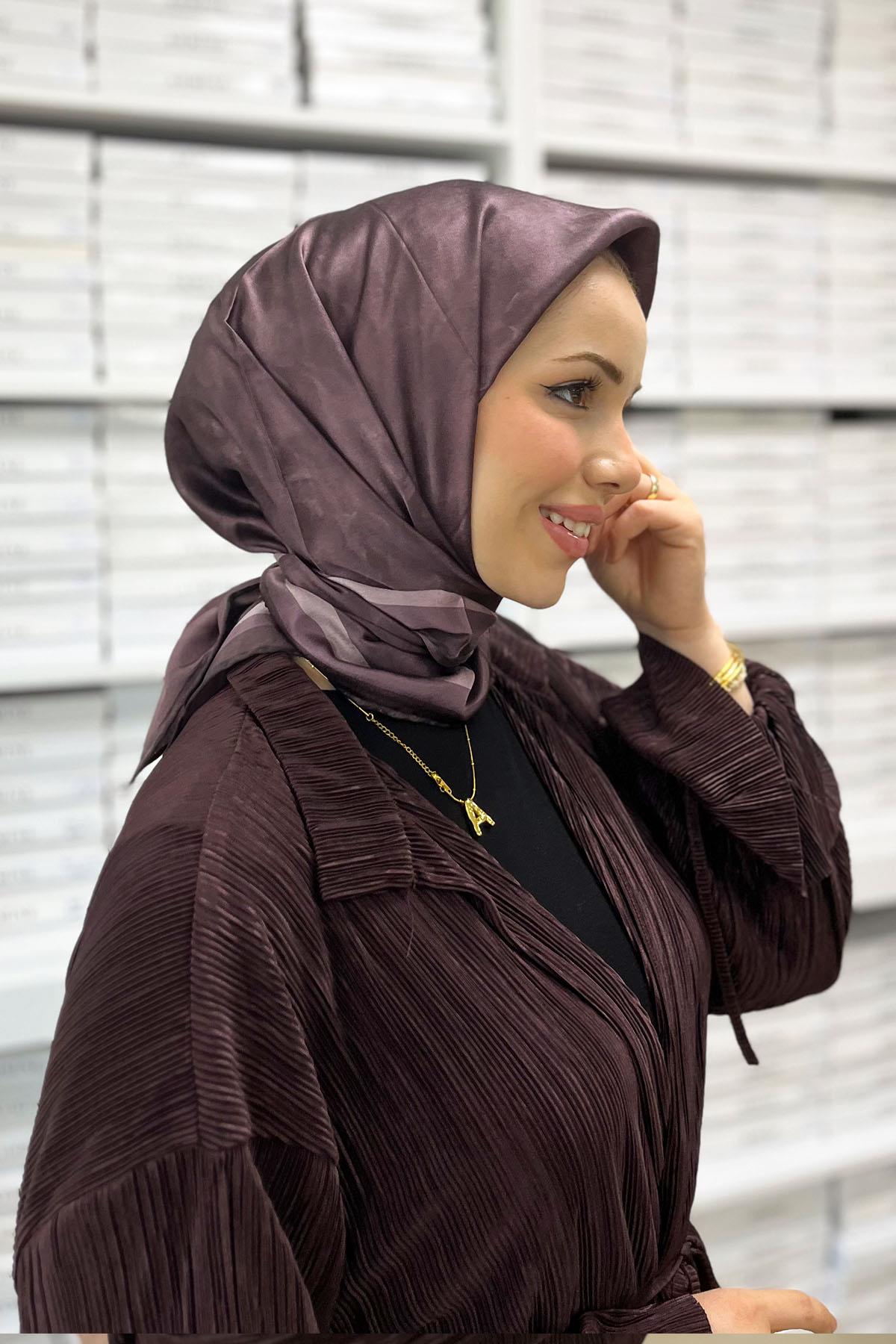 Aker İpek Eşarp - 2024 İlkbahar-Yaz - 8783757-391 - Taşlanmış Sura