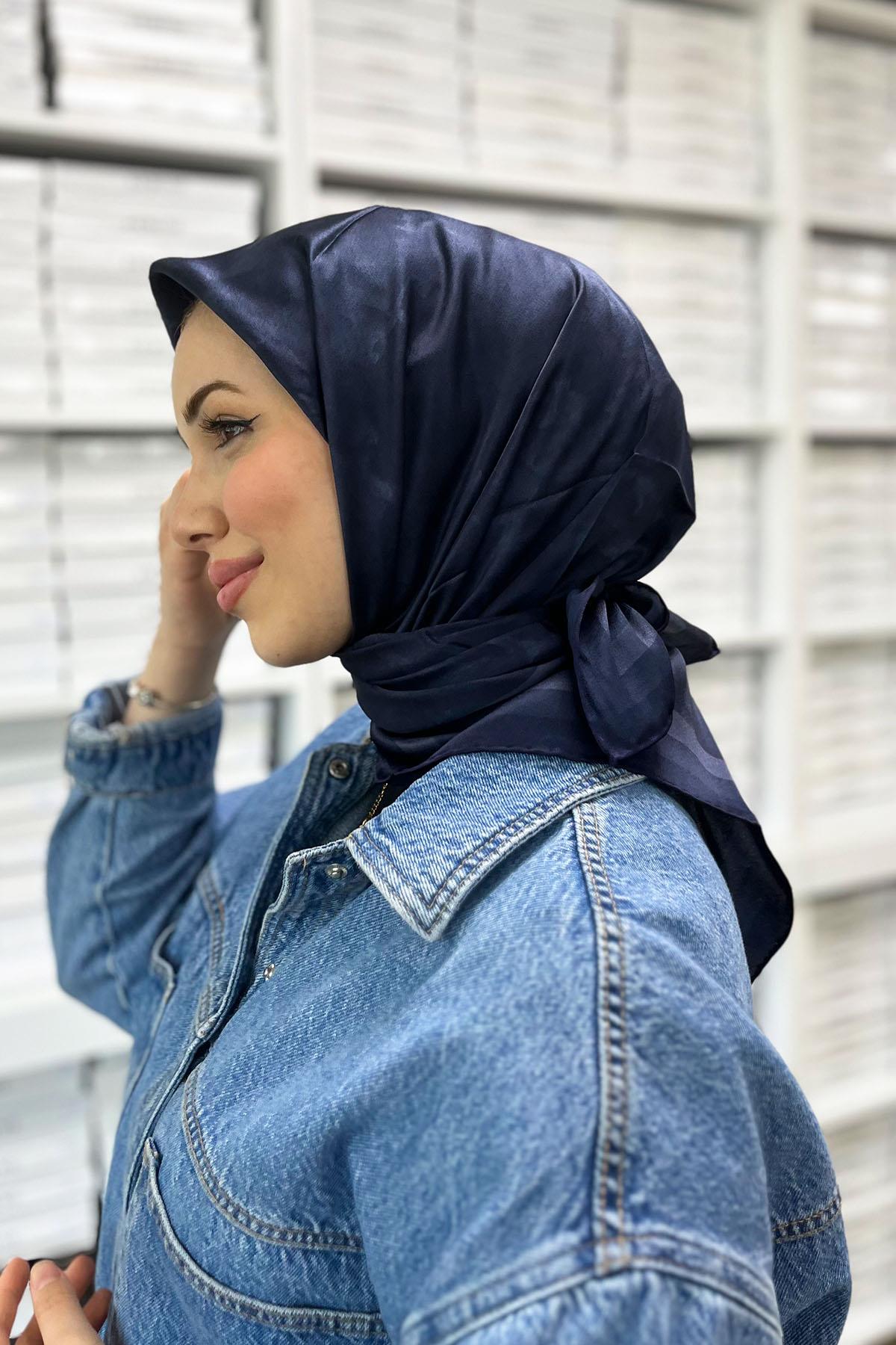 Aker İpek Eşarp - 2024 İlkbahar-Yaz - 8783757-321 - Taşlanmış Sura