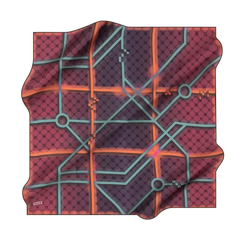 Aker İpek Eşarp - 2024/2025 Sonbahar-Kış - 8922713-914 - Tivil