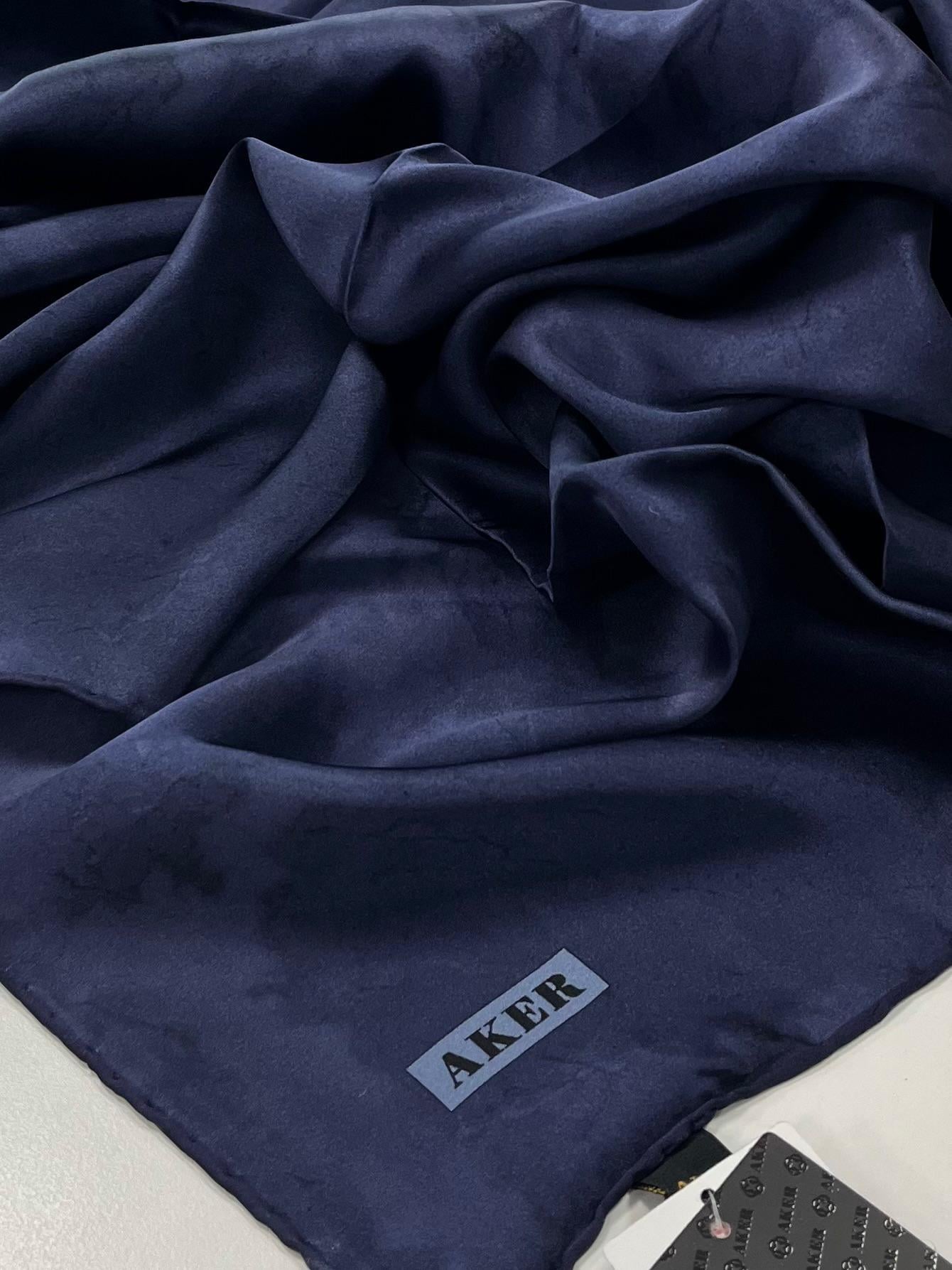 Aker Silk Scarf - 2025 Spring-Summer - 8974701-321 - Satin Silk