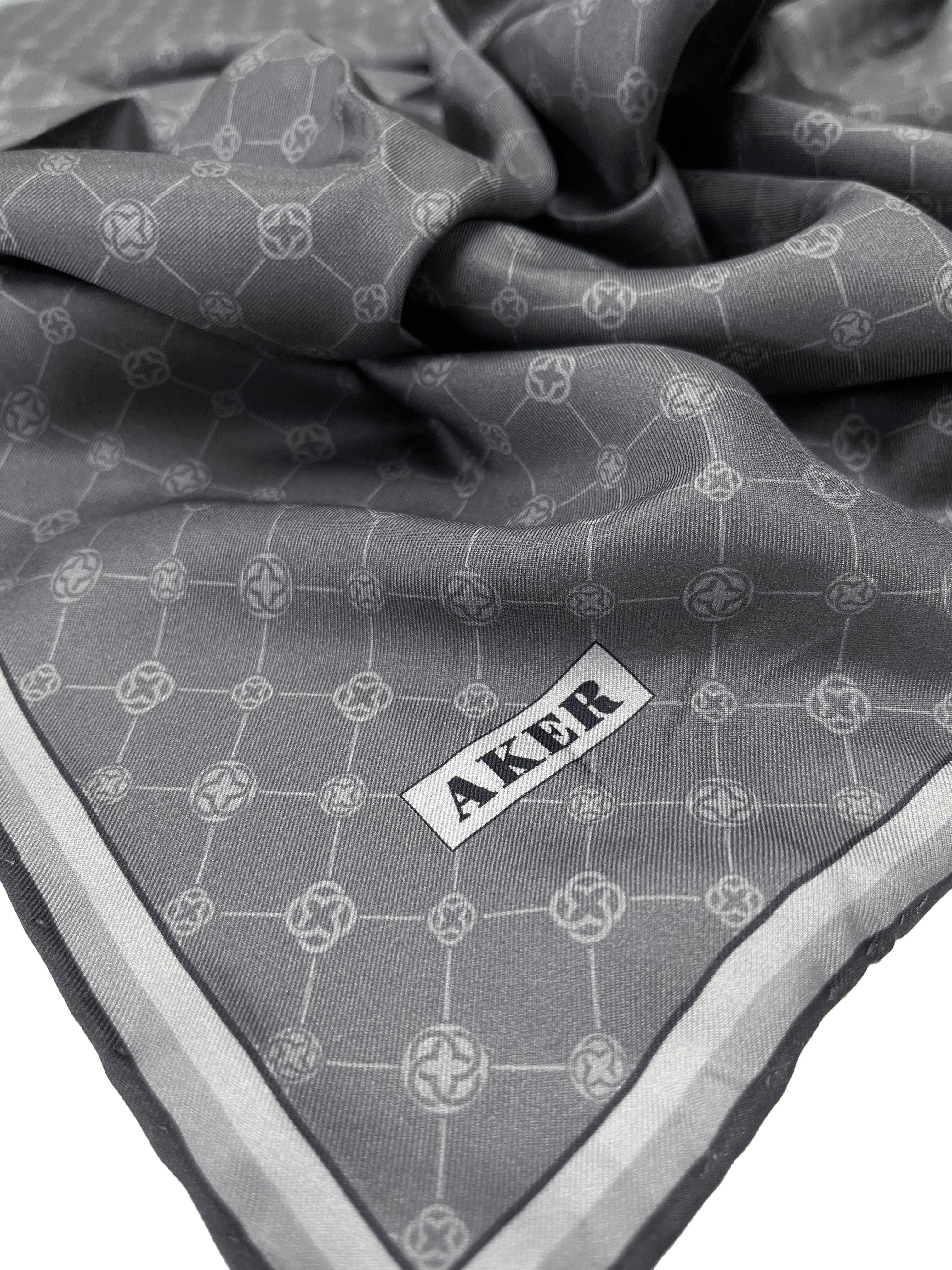 Aker Silk Scarf - 2025 Spring-Summer - 8981701-371 - Satin Silk