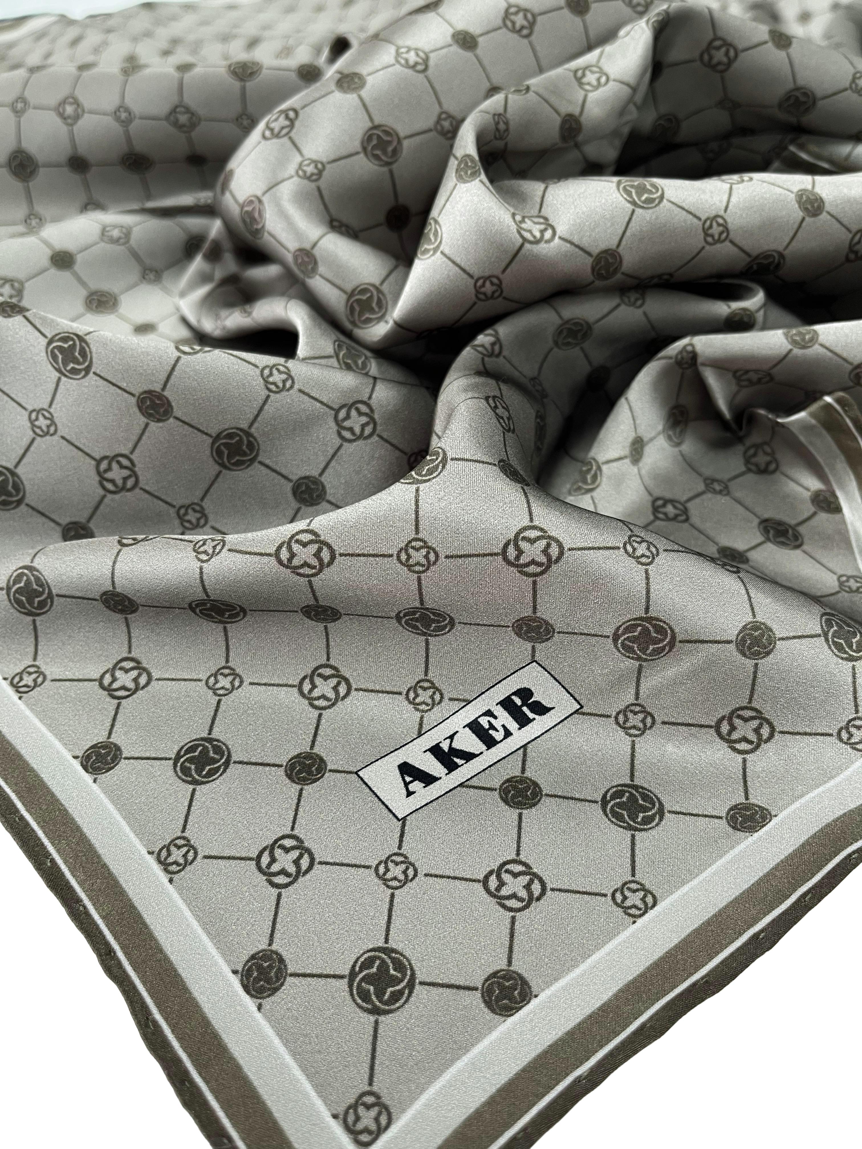 Aker Silk Scarf - 2025 Spring-Summer - 8981713-931 - Twill Silk