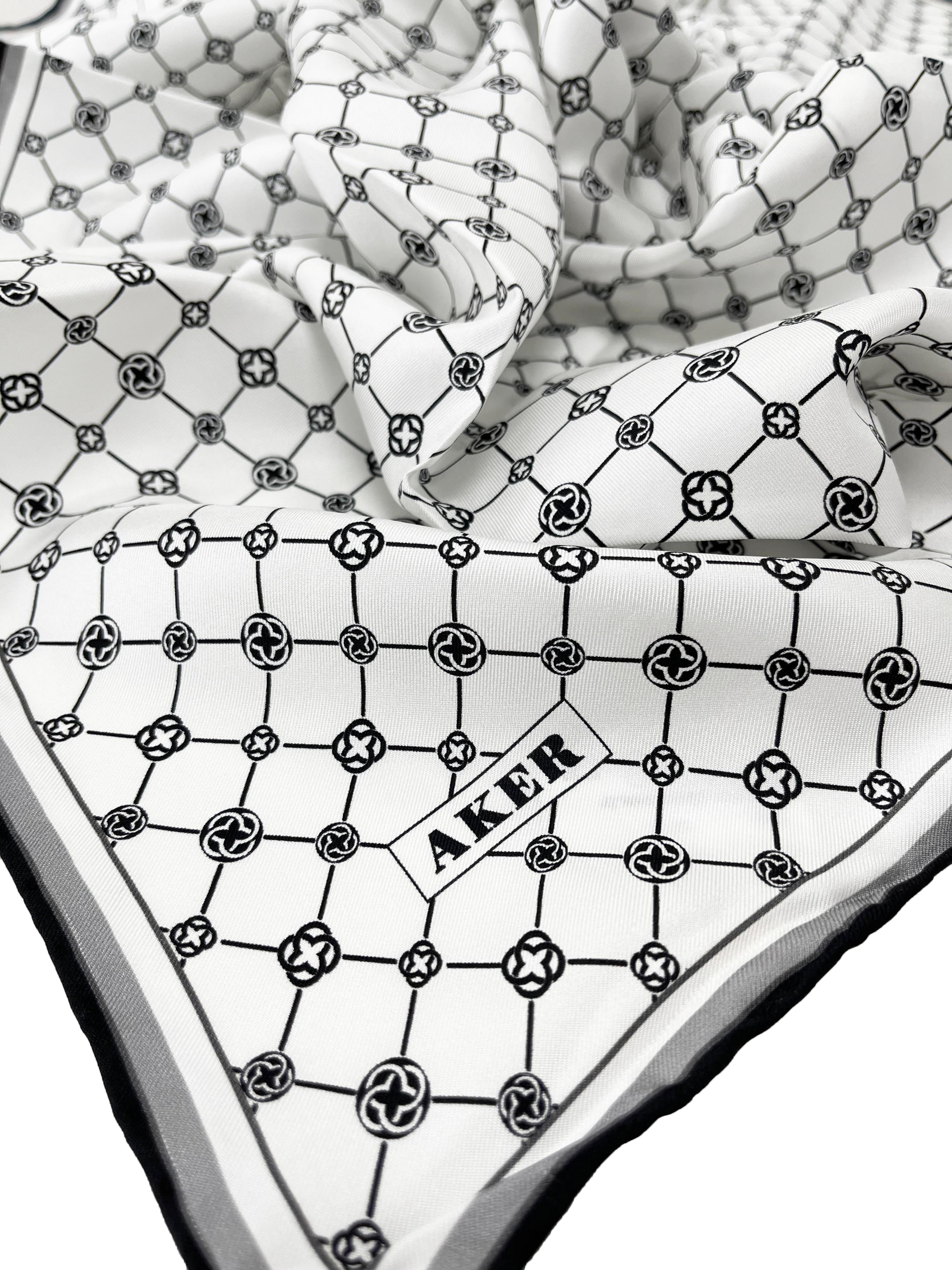 Aker Silk Scarf - 2025 Spring-Summer - 8981713-912 - Twill Silk