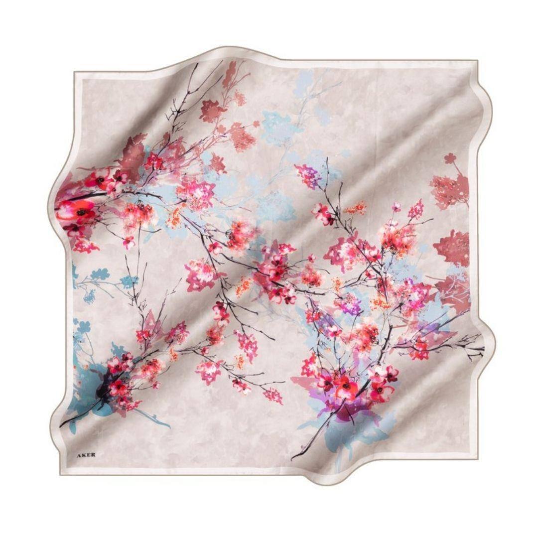 Aker Silk Scarf - 2025 Spring-Summer - 8982713-971 - Twill Silk