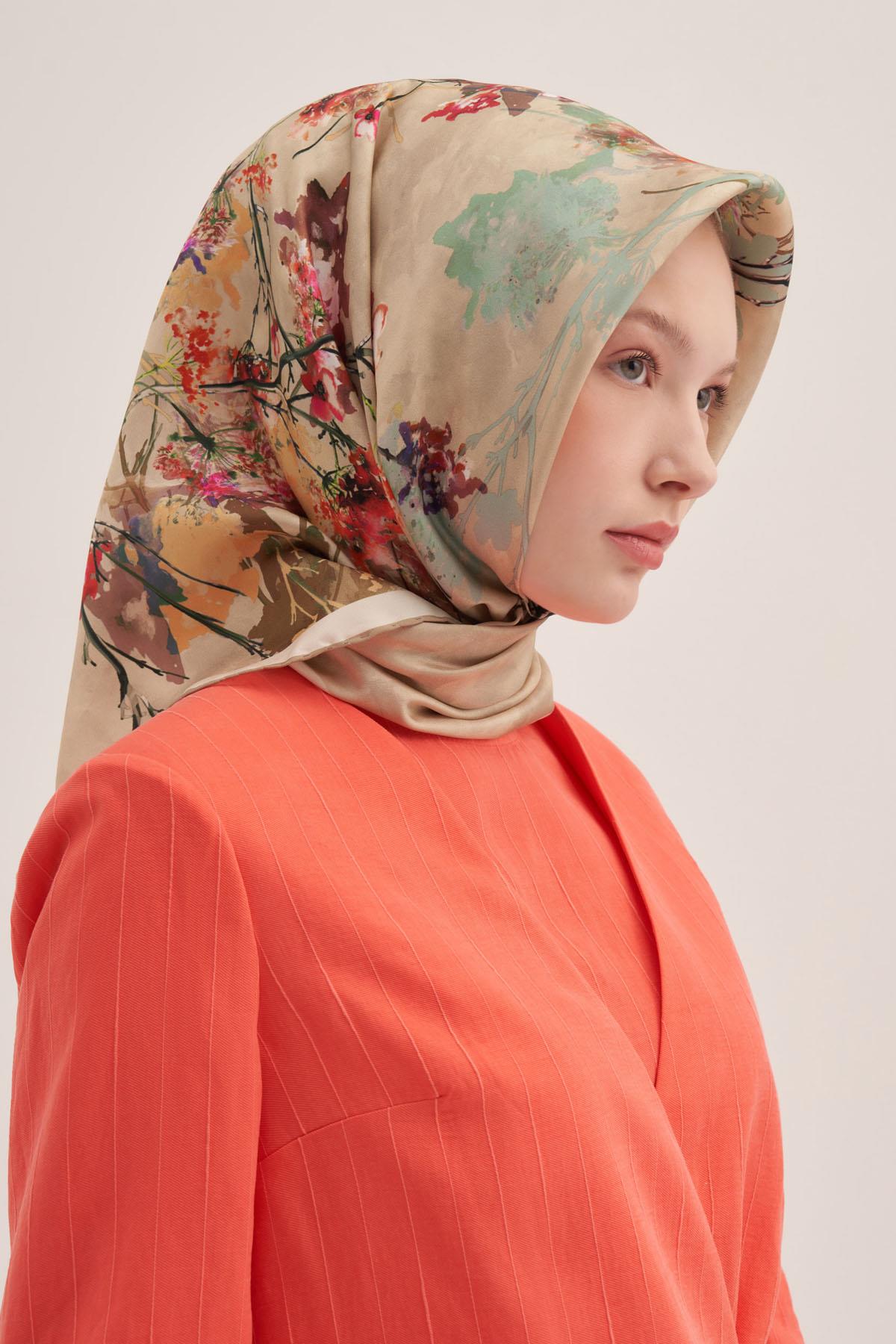 Aker İpek Eşarp - 2025 İlkbahar-Yaz - 8982701-361 - Sura