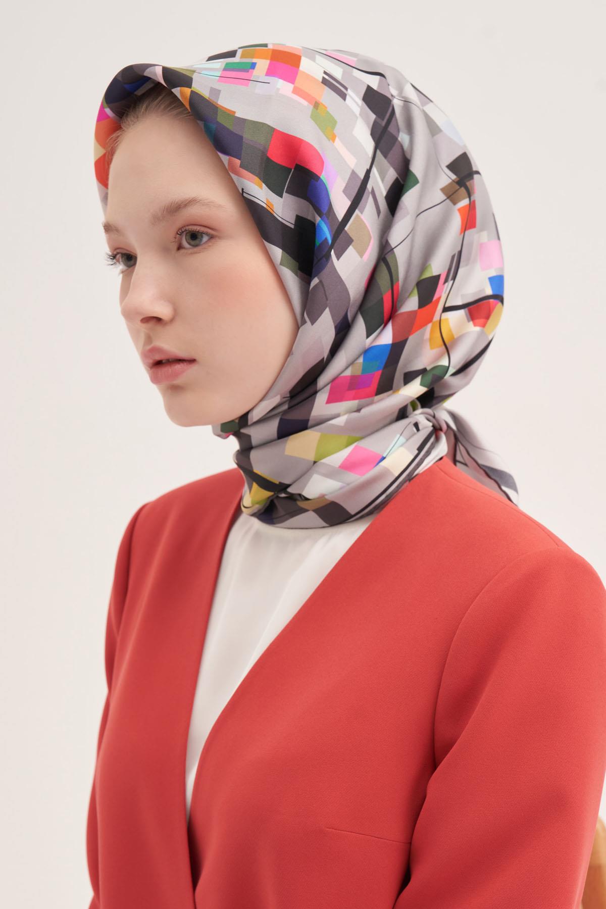 Aker İpek Eşarp - 2025 İlkbahar-Yaz - 8984701-371 - Sura