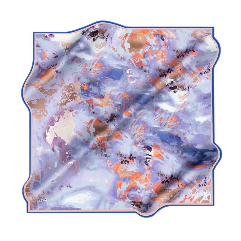 Aker Silk Scarf - 2025 Spring-Summer - 8989713-993 - Twill Silk