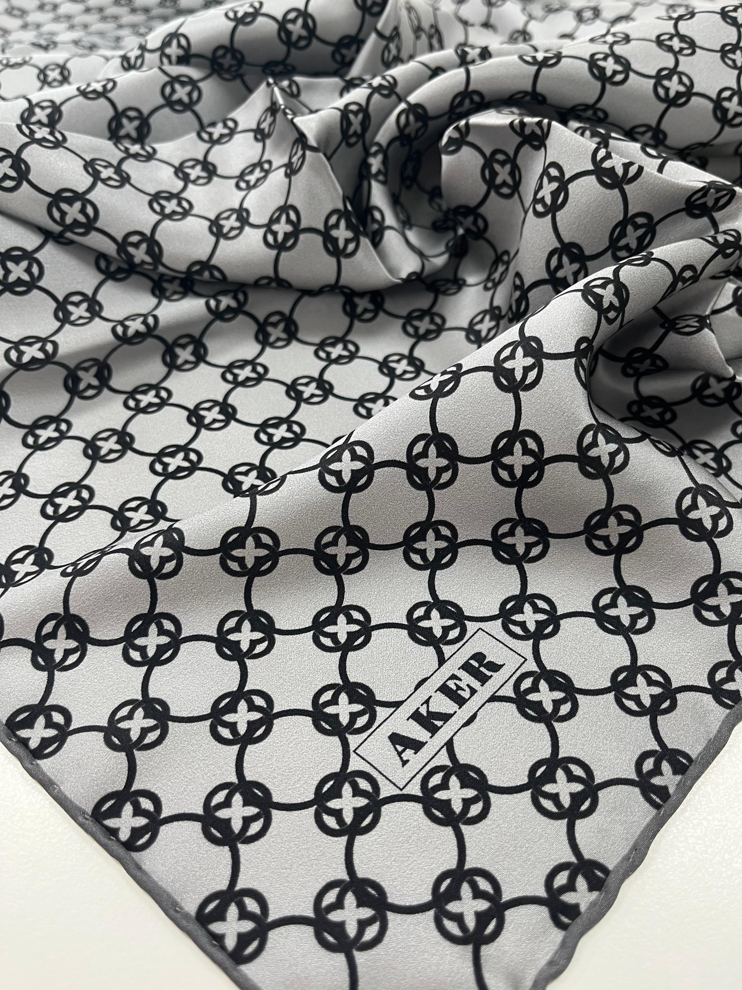 Aker Silk Scarf - 2025 Spring-Summer - 8991701-372 - Satin Silk