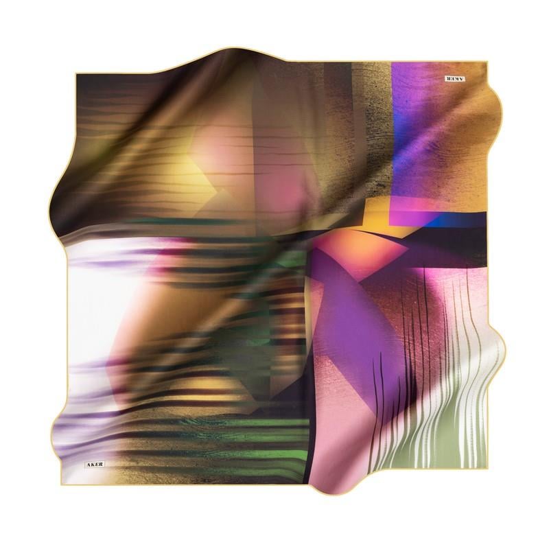 Aker Silk Scarf - 2025 Spring-Summer - 8993701-352 - Satin Silk