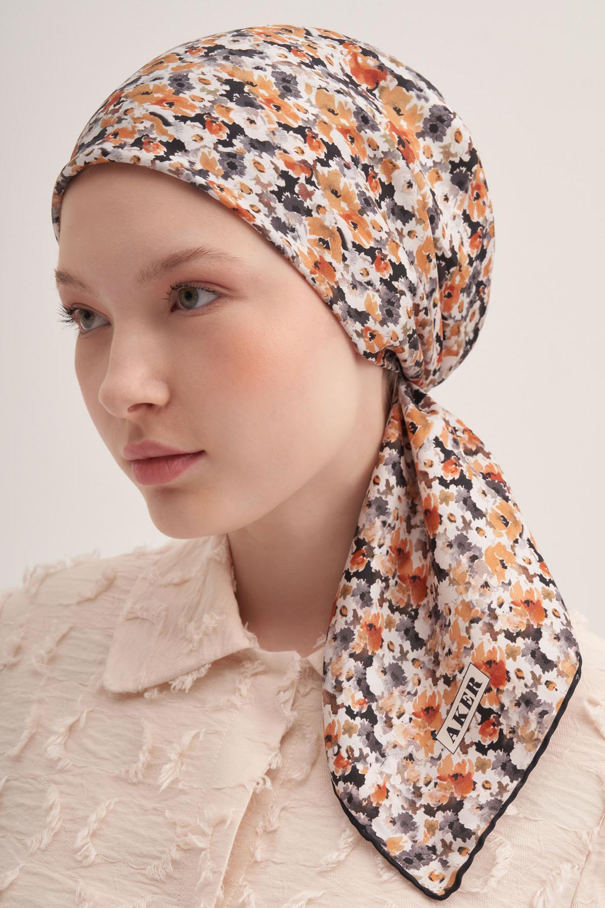 Aker İpek Eşarp - 2025 İlkbahar-Yaz - 8994713-911 - Tivil