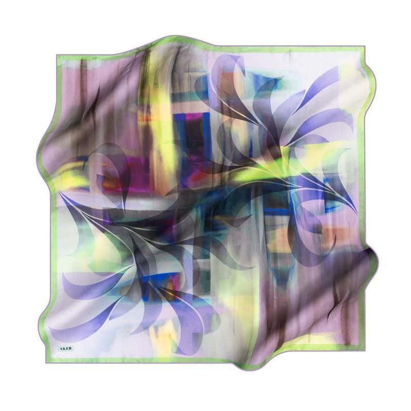 Aker Silk Scarf - 2025 Spring-Summer - 9043713-991 - Twill Silk