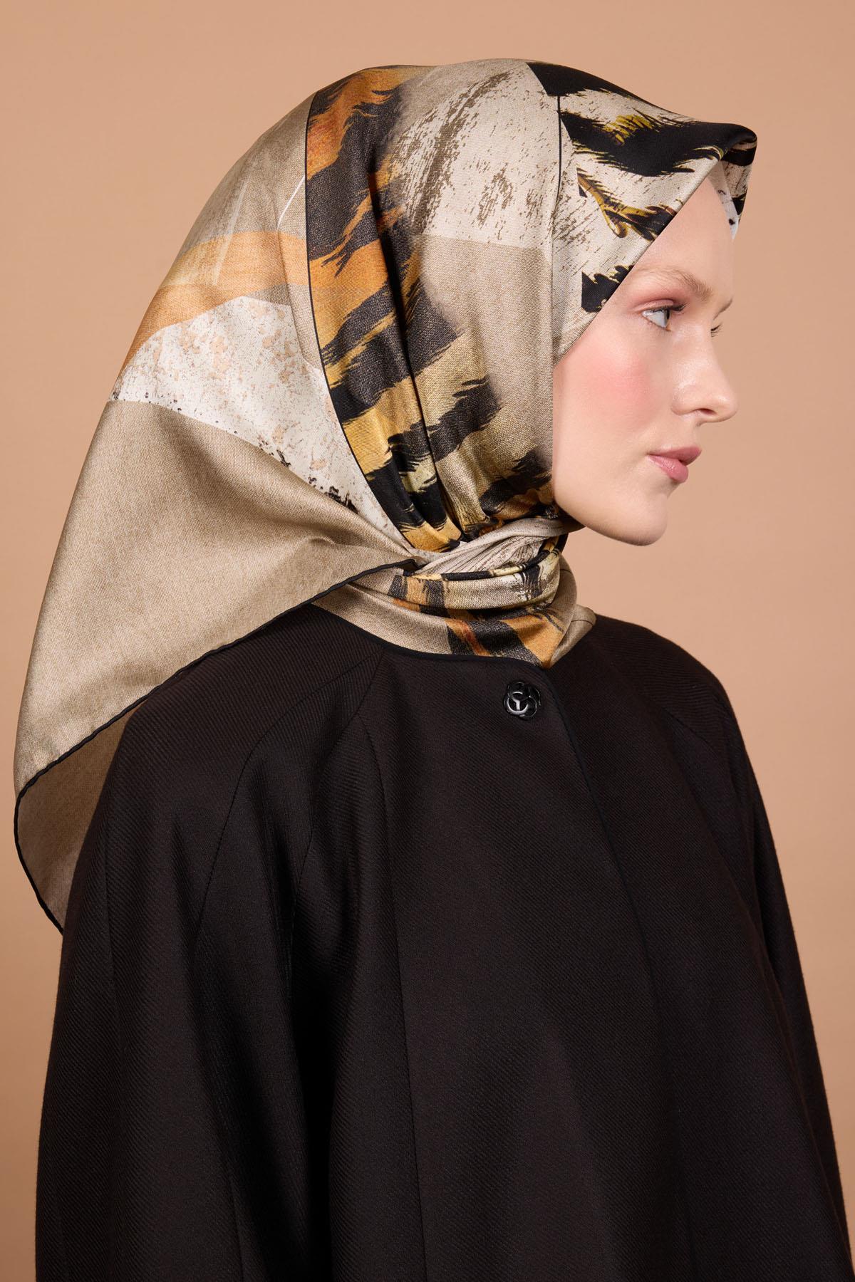 Aker İpek Eşarp - 2025/2026 Sonbahar-Kış - 9081701-313 - Sura