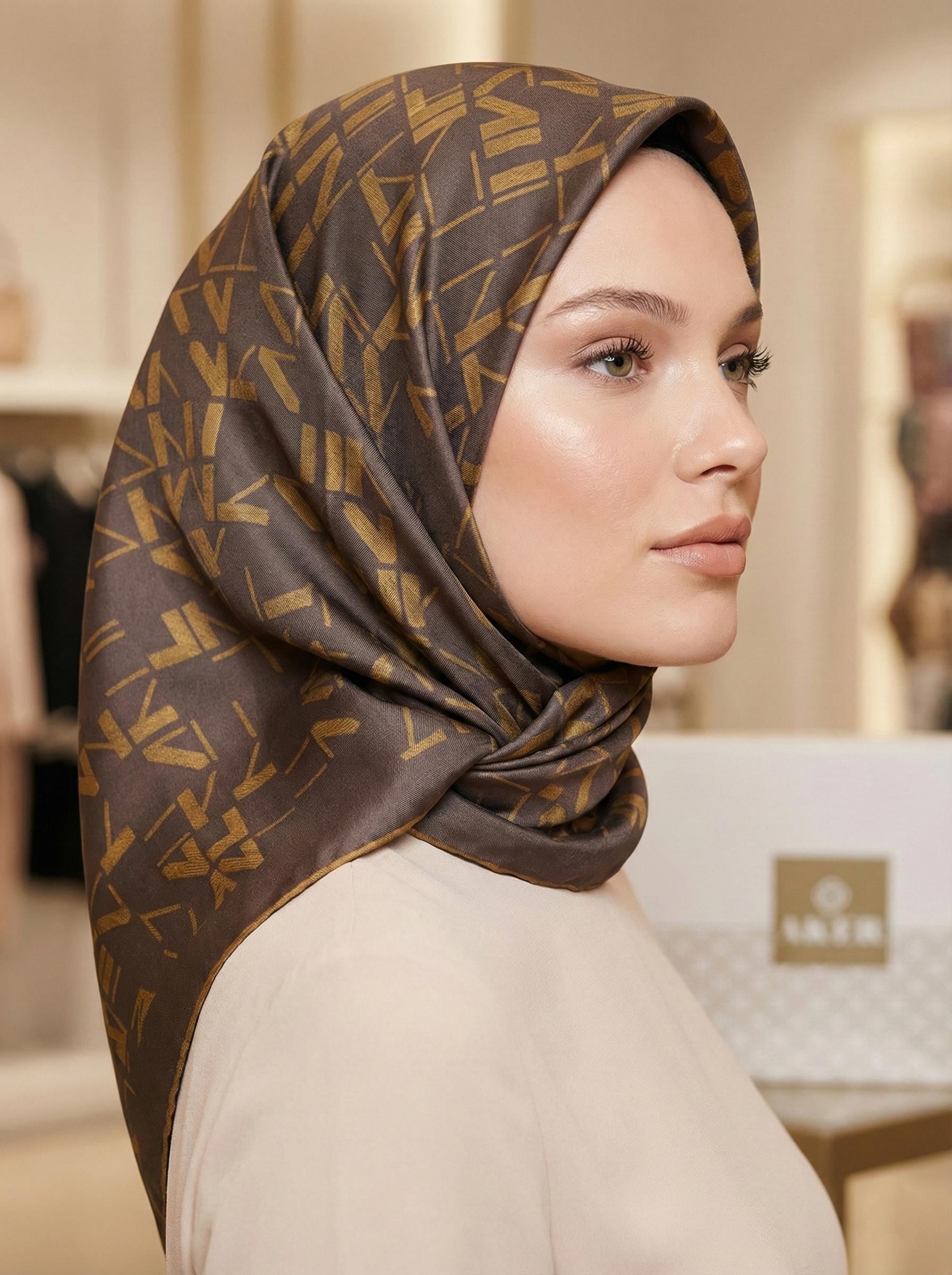 Aker İpek Eşarp - 2025/2026 Sonbahar-Kış - 9066713-933 - Tivil