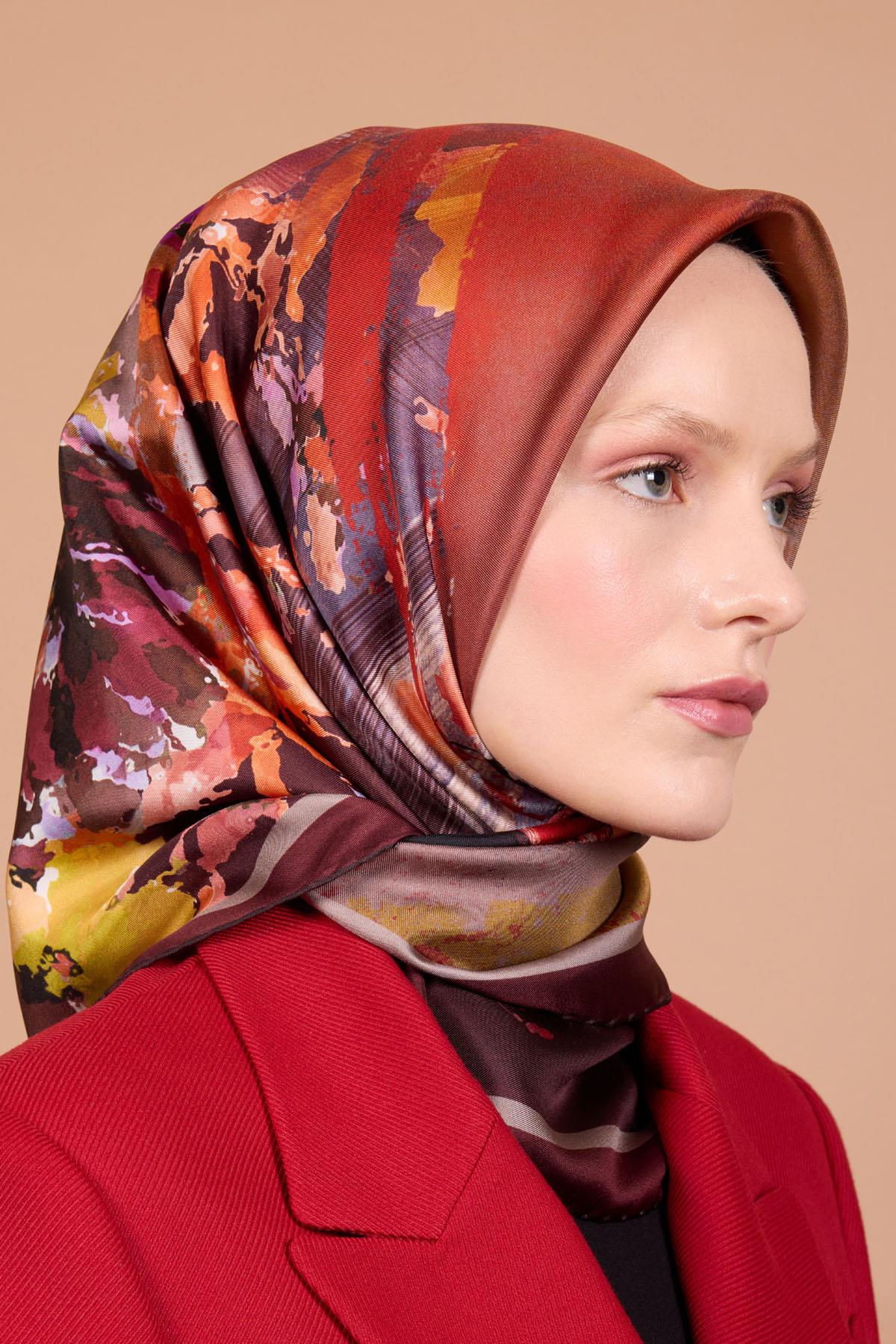 Aker İpek Eşarp - 2025/2026 Sonbahar-Kış - 9076701-341 - Sura