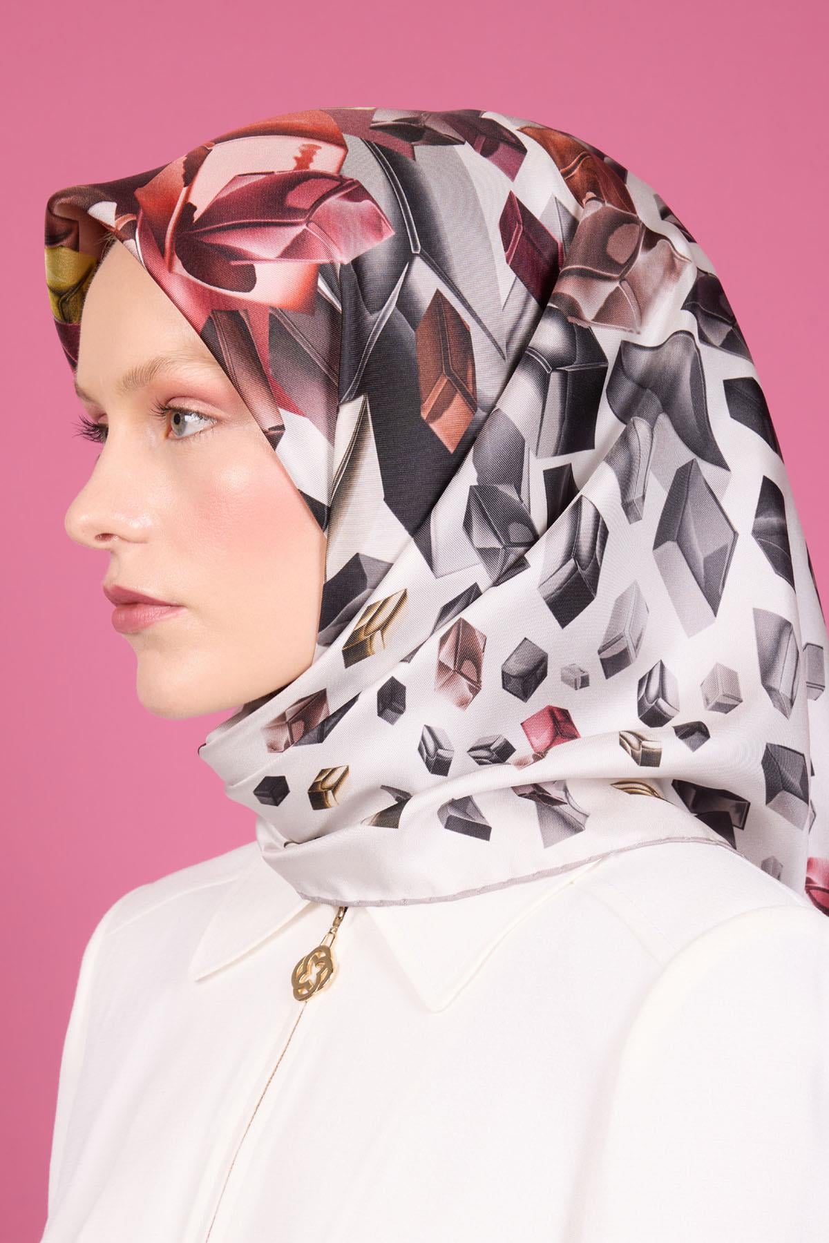 Aker İpek Eşarp - 2025/2026 Sonbahar-Kış - 9092701-372 - Sura