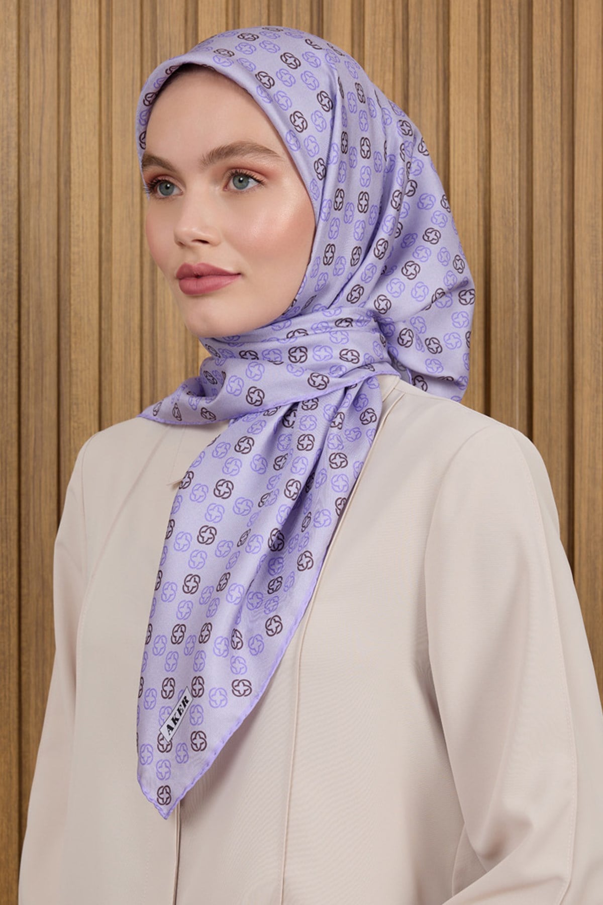 Aker İpek Eşarp - 2026 İlkbahar-Yaz - 9128701-393 - Sura