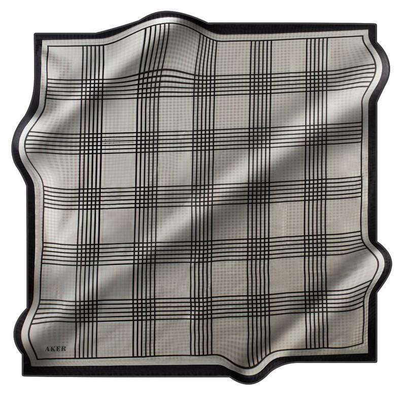 Aker İpek Eşarp - Jakarlı - 2023/2024 Sonbahar-Kış - 8113408-312