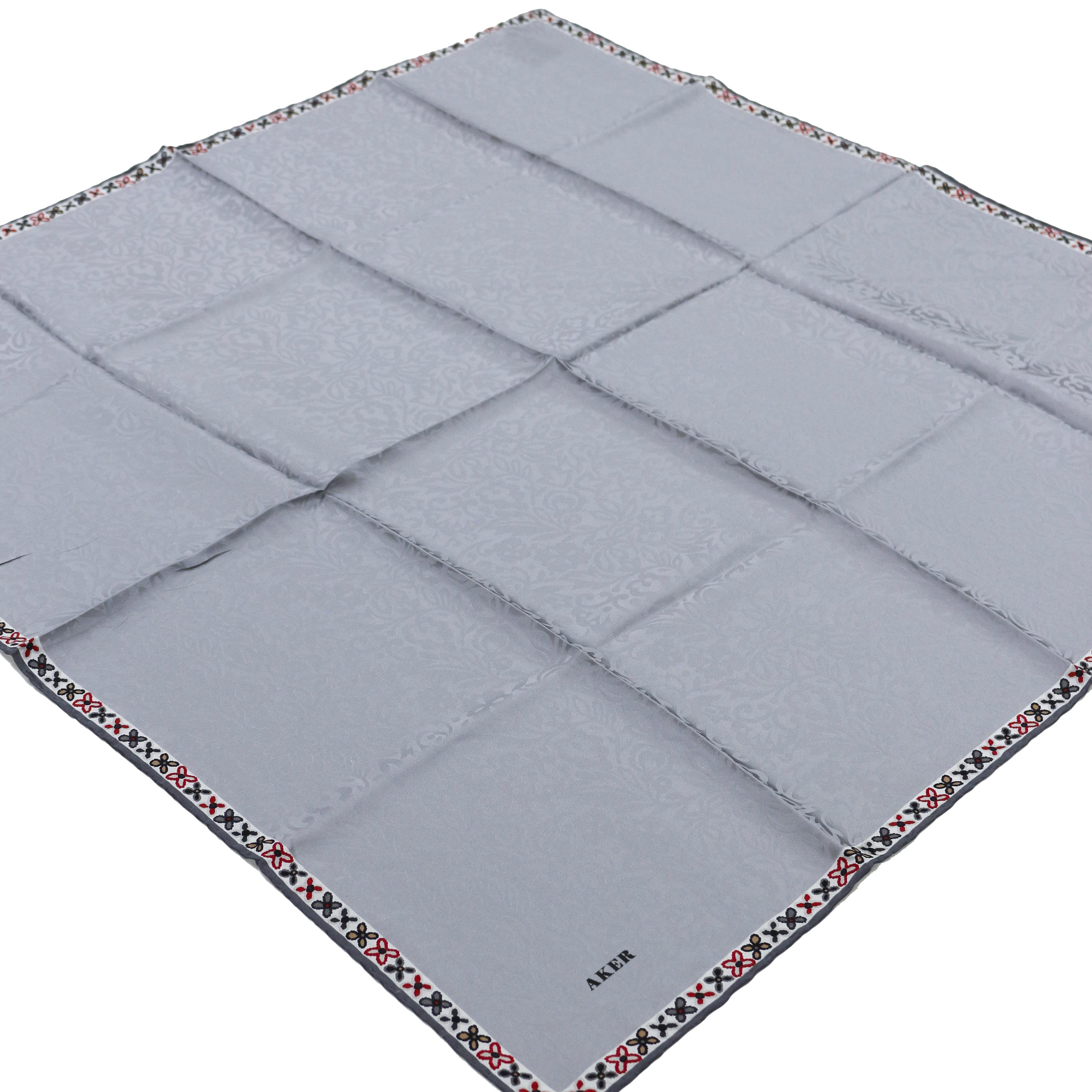 Aker İpek Eşarp - Jakarlı - 2023/2024 Sonbahar-Kış - 8795404-371