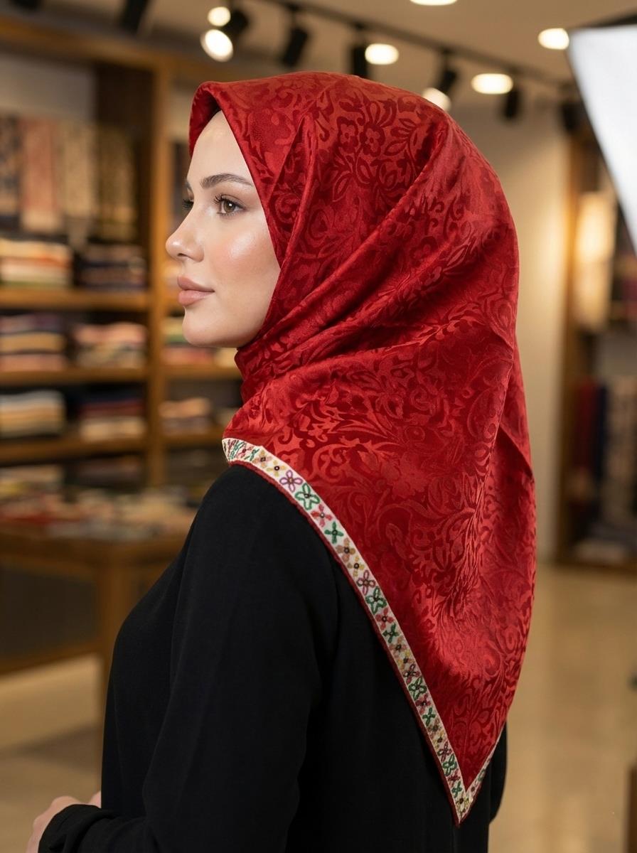 Aker Silk Scarf - Jacquard - 8795404-341