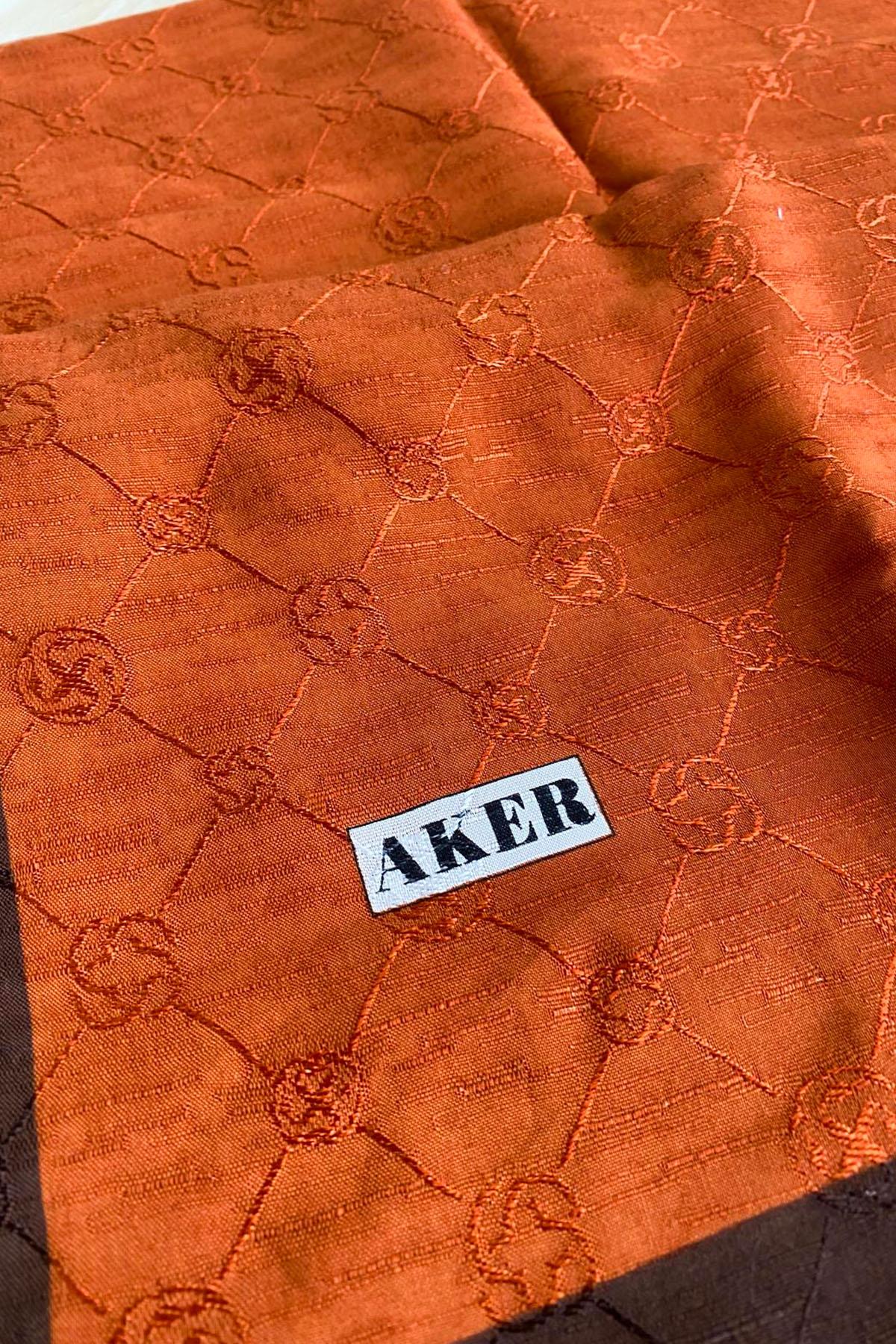 Aker Koza Şal - 1050800-917 - Kiremit