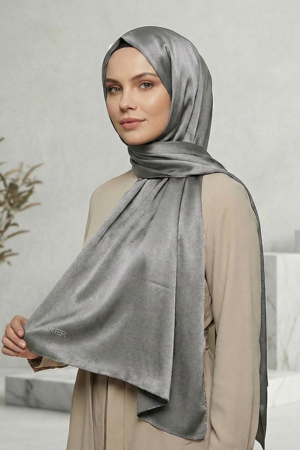 Aker Kristal Şal - Düz Renk - 1070800-973