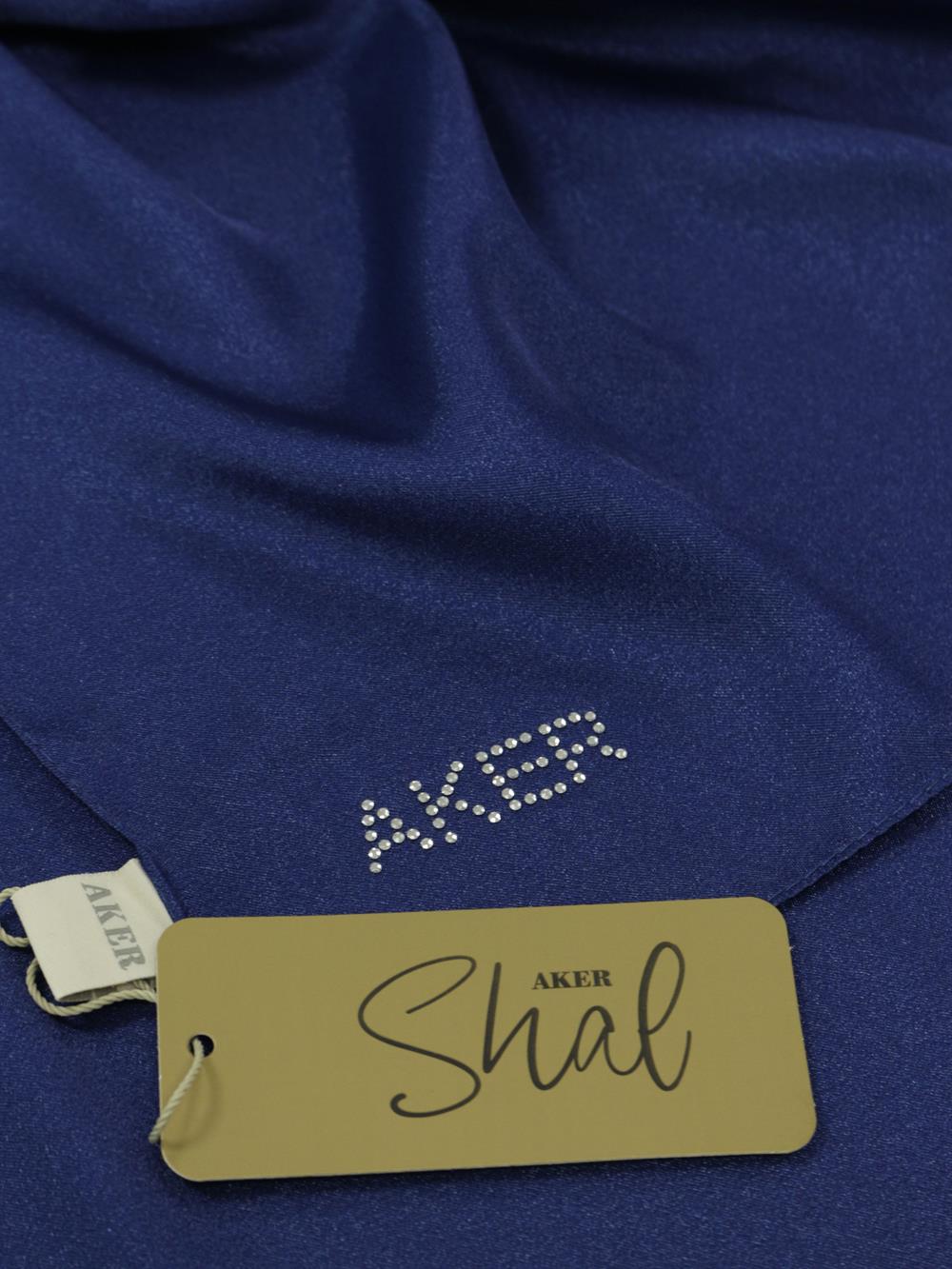 Aker Kristal Şal - Düz Renk - 3030100-922 - Açık Lacivert
