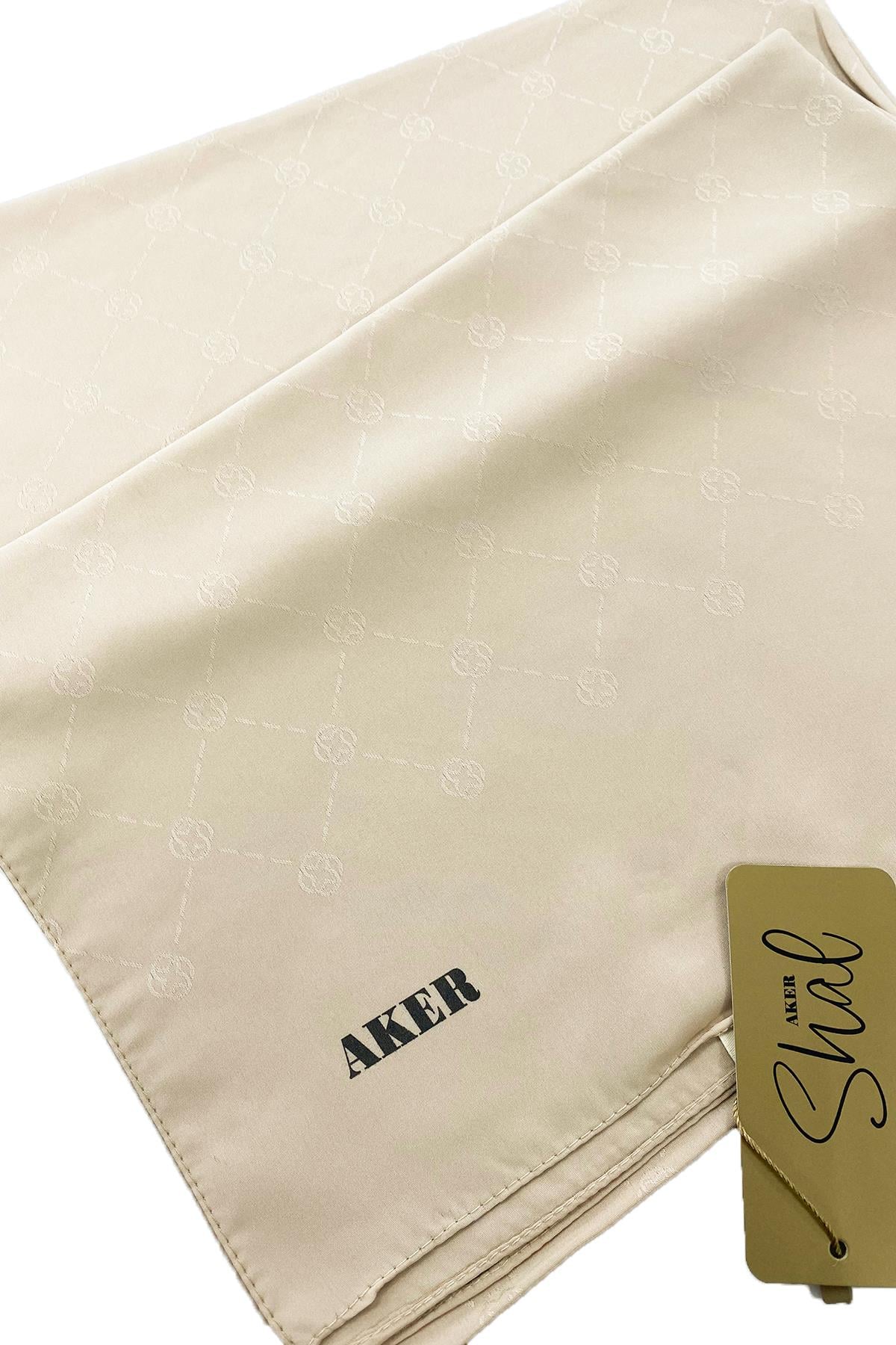 Aker Monogram Jakarlı Şal - Koza Desen - 1070500-961